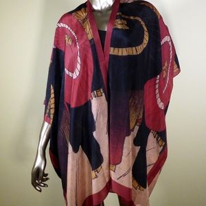 NWT 100% Silk Kimono Top by Cocoon House